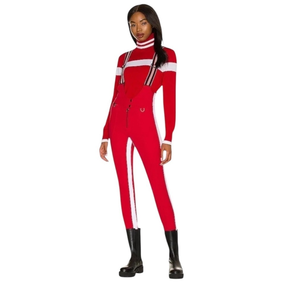 Erin Snow WOMEN'S ZUMA STRIPE SUSPENDER ECO RACER PANT